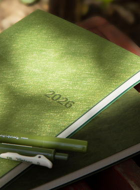 2026【A5横版】周计划1周2页日程本weeks时间管理手帐软皮定制