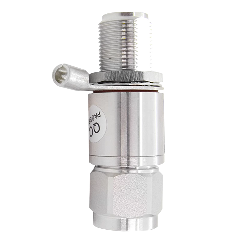 天线馈线同轴避雷器防浪涌N公N母保护器基站弱电防雷器DC6GHz中继台对讲机车载台天线避雷器