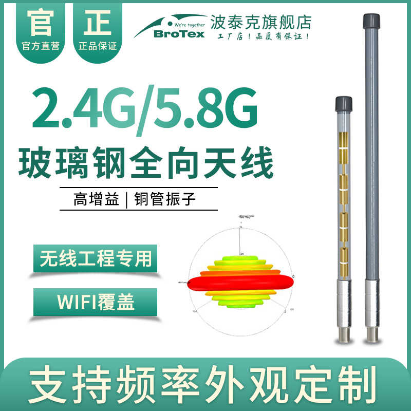 双频2.4g/5.8g高增益玻璃钢