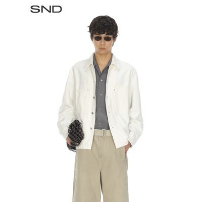 SNDSS26工装衬衫夹克男款