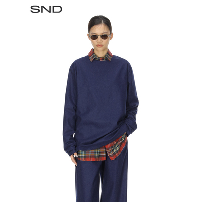 SNDAW25圆领长袖上衣女