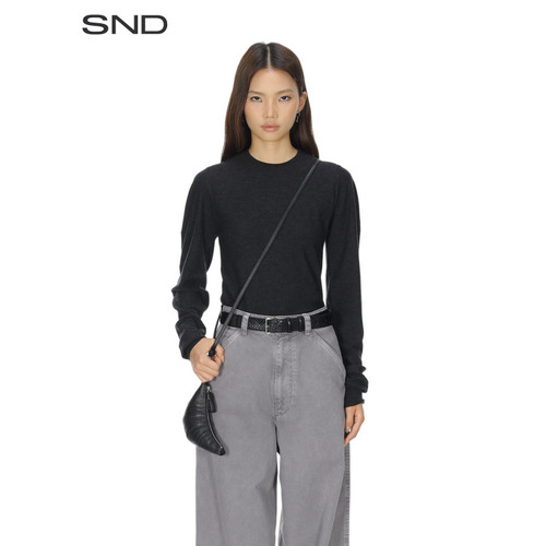 SNDAW25圆领毛衣女款