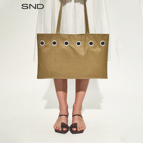 SNDSS26气眼装饰涂层包袋