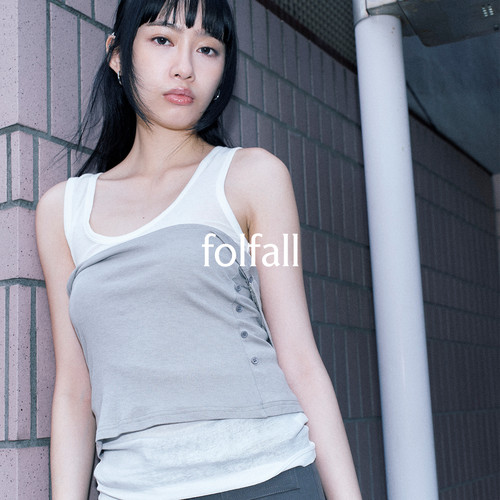 Folfall·透气修身U领背心女款