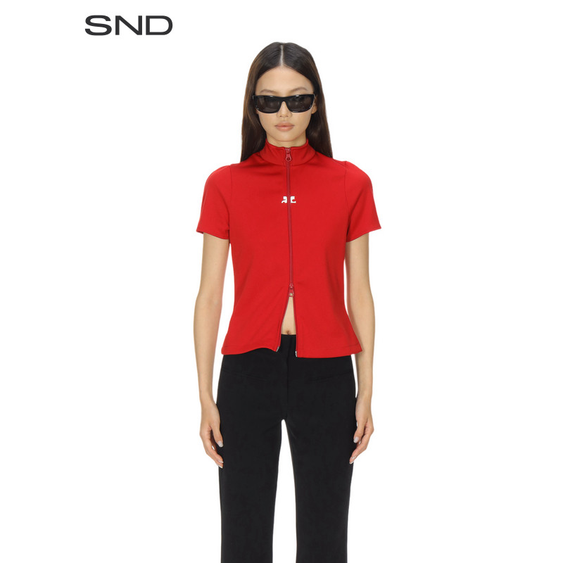 【COURREGES 设计师品牌】SND PF25 拉链上衣女款