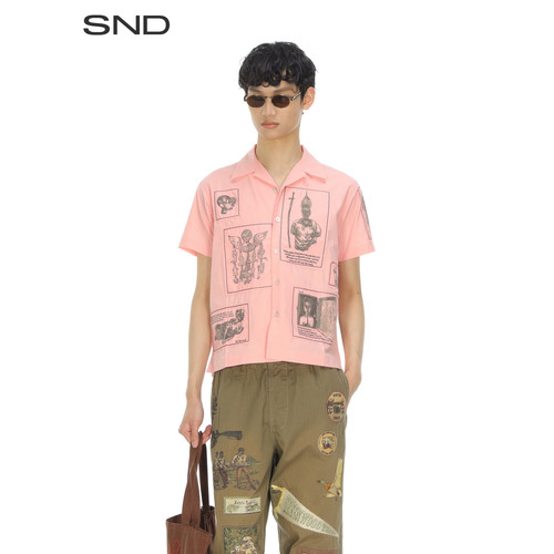 SS26CABINET宽松衬衫男款