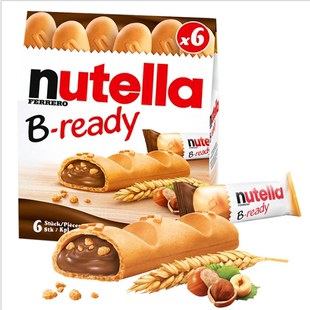 纽缇乐 意大利进口 费列罗能多益 Nutella 榛子酱巧克力夹心饼干
