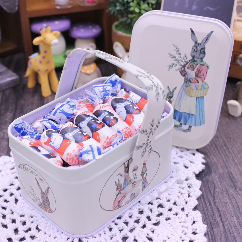 上海特产 大白兔奶糖114g 零食 生日礼物创意糖果礼盒冠生园