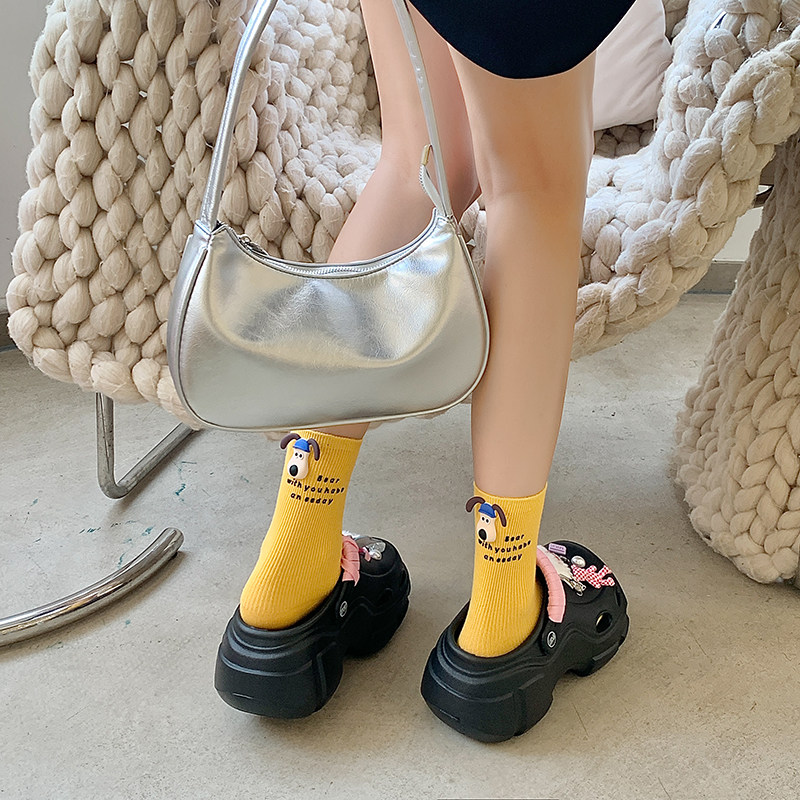 Puppy Love! Adorable Mid-Calf Slouch Socks for Autumn Style - Product image 4