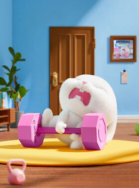 正品爱宠大机密兔老大盲盒潮玩动漫周边可爱公仔摆件女生闺蜜礼物