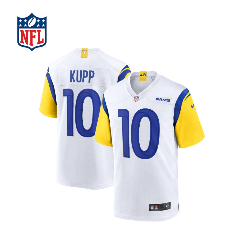 nfl洛杉矶公羊 game第三球衣-cooperkupp-男子 热转印印号