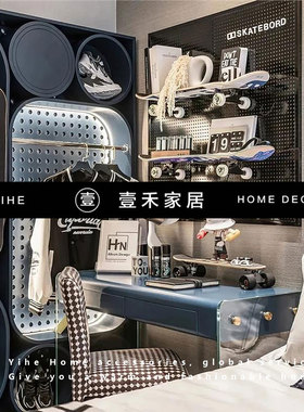 儿童男孩主题摆件样板房