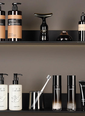 卫浴套装卫生间现代样板间展厅售楼处软装男士剃须刀浴室柜摆件