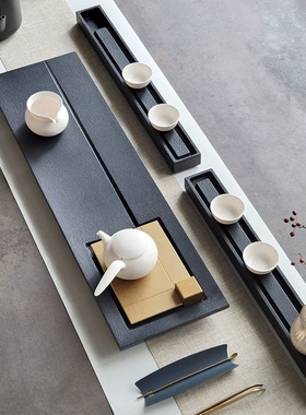 展厅垫子桌布茶摆件现代席