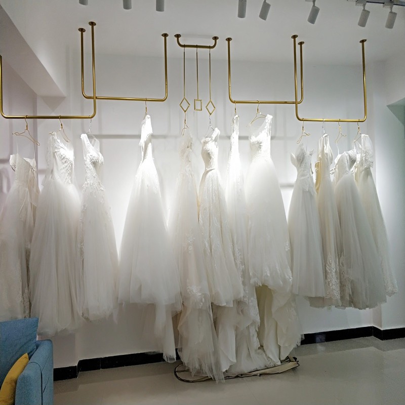 服装店衣架展示架女装礼服婚纱