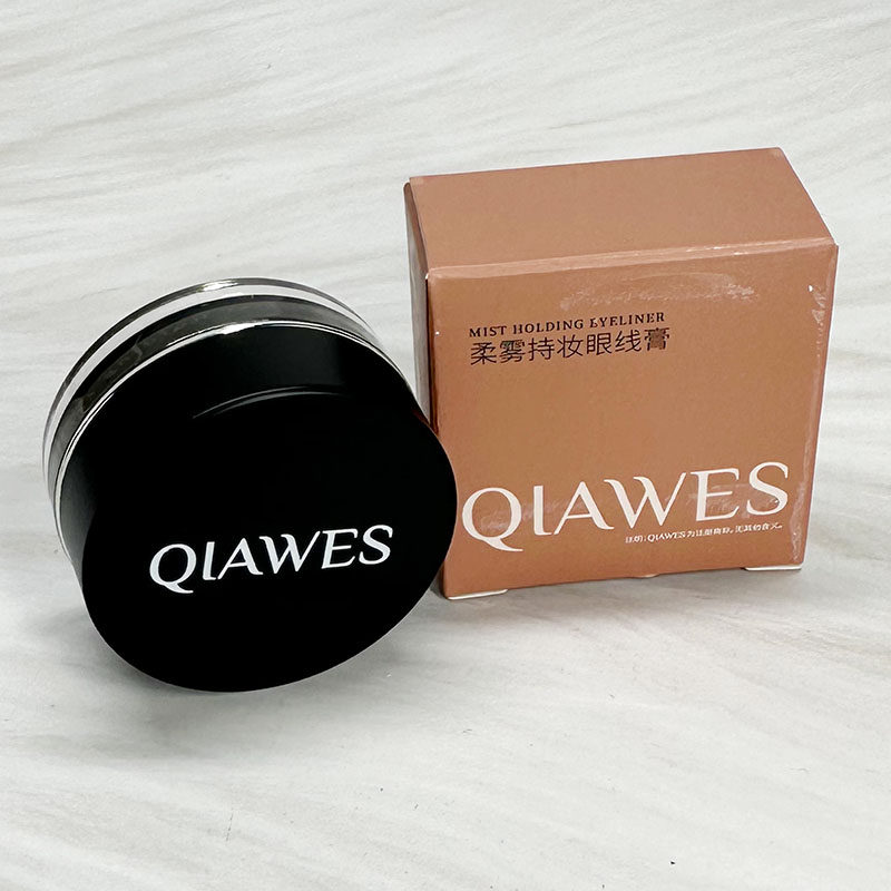 QIAWES柔雾持妆眼线膏防水眼线