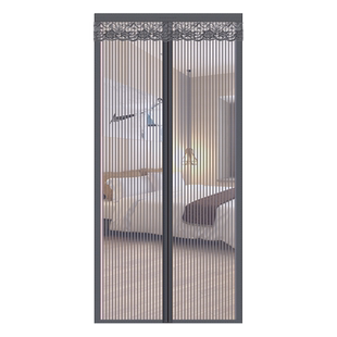 防蚊门帘磁性魔术贴纱门夏季纱窗家用蚊帐高档隔断自吸磁铁免打孔