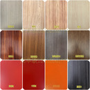 饰板 白色钢板木纹金属装 现货仿木纹不锈钢热转印木纹板 广告牌匾