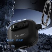 pro 2耳机套挂钩卡扣款 Spigen适用苹果AirPods buds3 保护套三星Galaxy pro锁扣防摔保护壳硬壳 pro3
