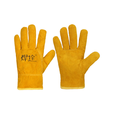 焊途加棉长短款劳保耐磨电焊手套