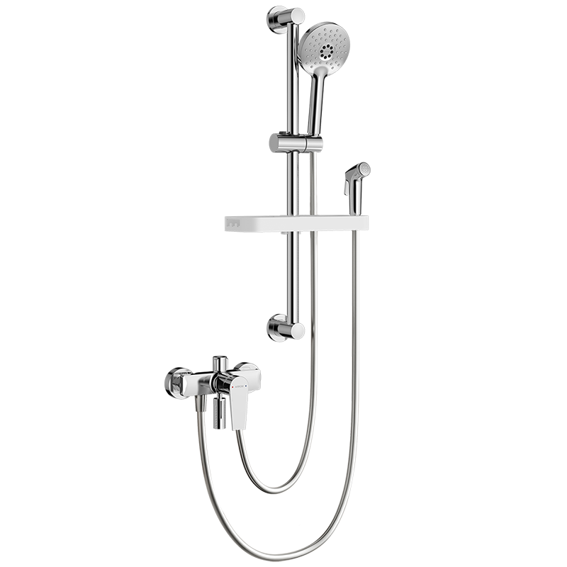 箭牌淋浴花洒套装家用浴室洗澡无顶喷简易精铜龙头花洒喷头喷枪