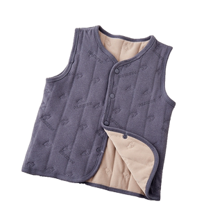 初中生校服神器保暖马甲背心男童冬季内穿特厚内胆棉马夹棉服套装