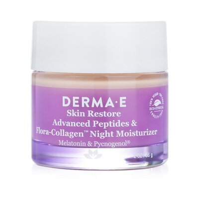 Derma E德玛依 - 高级多肽植物胶原蛋白夜间保湿霜面霜56g