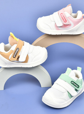 春秋季学步鞋男宝宝鞋子0-1-3岁2婴儿鞋软底童鞋婴幼儿女宝宝鞋子