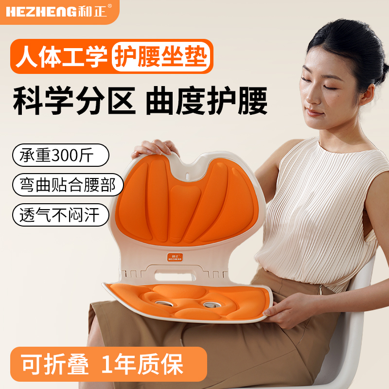 人体工学护腰坐垫靠背久坐神器