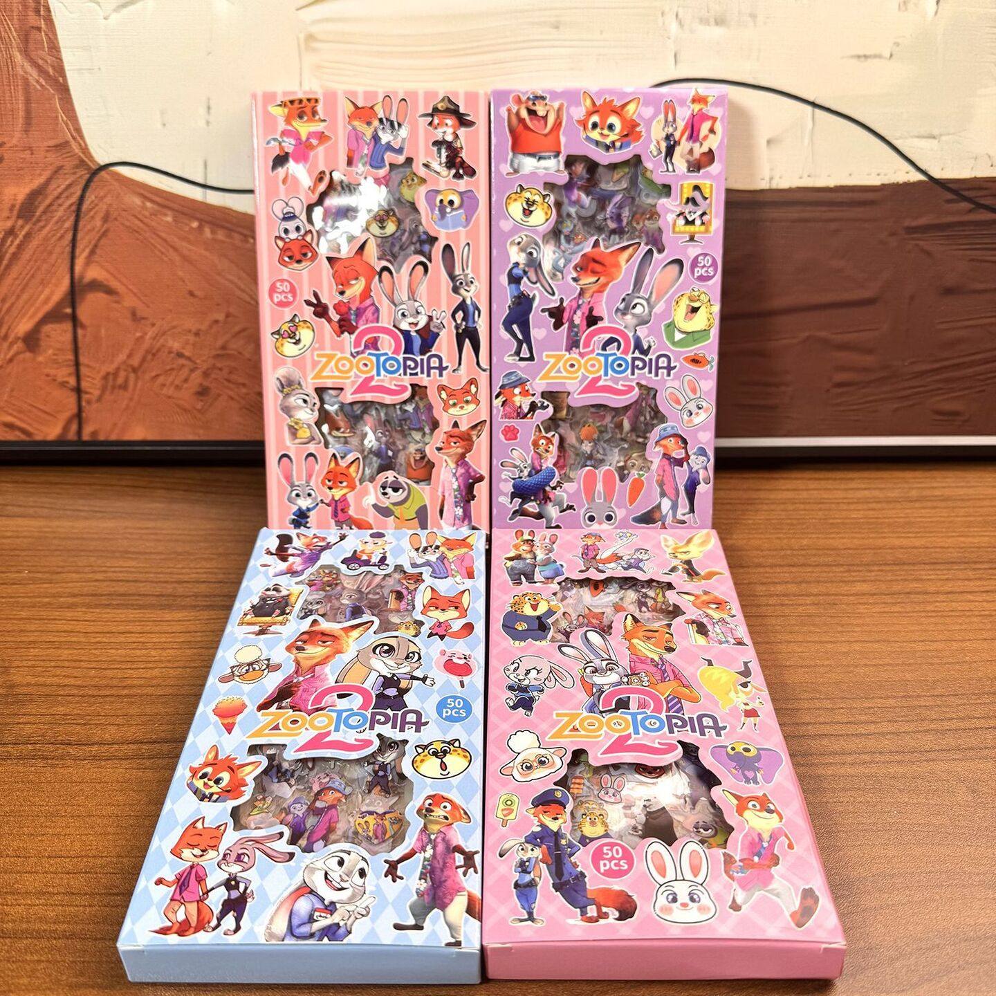 疯狂动物城贴纸48张盒装手账装饰朱迪卡通可爱网红爆款幼儿园礼物,3C数码配件,笔记本个性小贴纸,淘宝优惠券,粉丝福利购,淘宝优惠卷