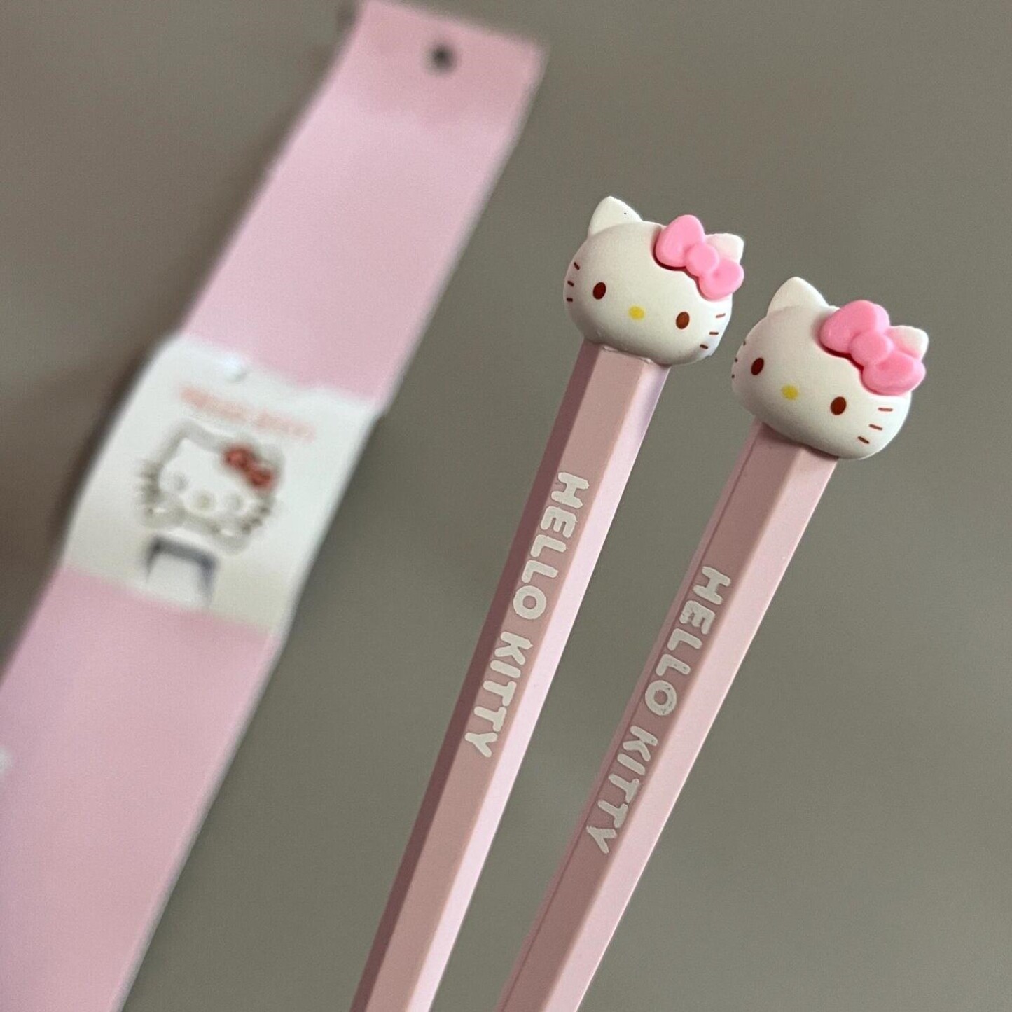 Hellokitty筷子金属筷子玉桂狗美乐蒂防滑防霉筷子宝宝练手筷子
