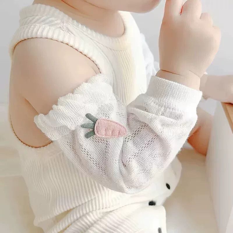 婴儿袖套夏季薄款睡觉空调防晒防蚊新生儿幼儿护胳膊宝宝护手臂套