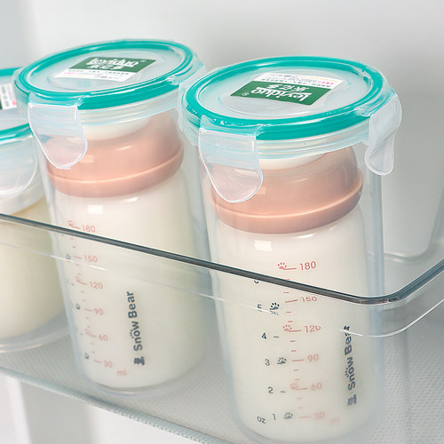 母乳冷藏盒冰箱储奶瓶专用密封罐储存冷冻保鲜盒上班背奶装备收纳