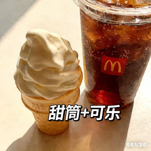 【麦当劳代下单】冰淇淋加可乐麦旋酷辣翅鸡翅橙汁香芋派薯条新地