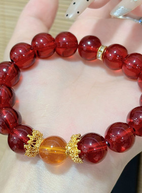 甜葡萄水手串招财手链水手串女精致高级百搭新款显白手链