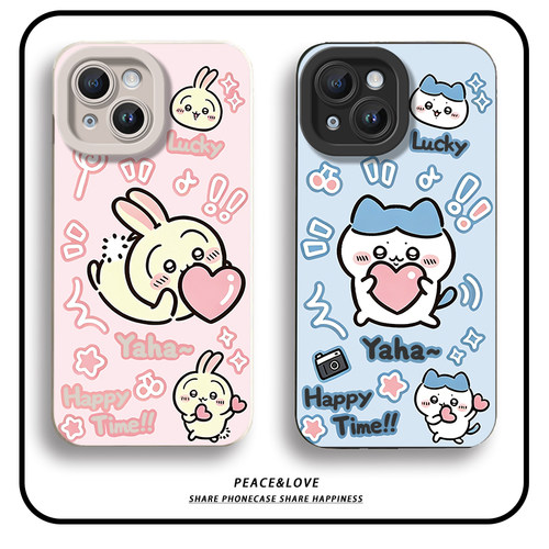 iPhone12可爱苹果14创意VIVOIQOOZ11瞳眼13ProMax软适用小米17MAX卡通手机壳15PLUS爱心小八乌萨奇华为NOVA16