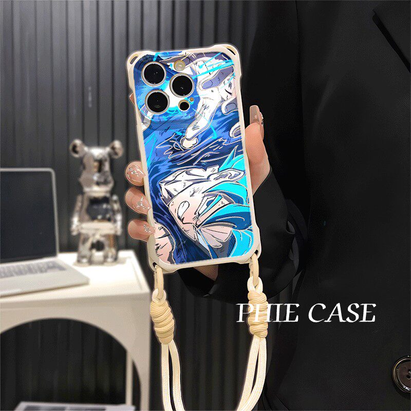 红米TURBO4超蓝孙悟空16plus手机壳软14四角开孔苹果13斜挎手腕挂绳iPhone12防摔透明15ProMax适用华为Pura80