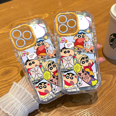 真我GT8Pro泡芙羽纱苹果13玩滑板小新15可爱iPhone17适用14Plus手机壳软16ProMax辣条红米K90MAX新款VIVOx300