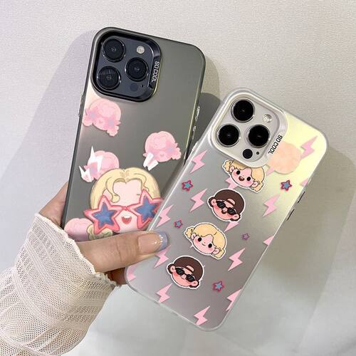 华为畅享90卡通苹果14创意ROSÉ朴彩英可爱OPPORENO16手机壳iPhone13彩银17ProMax硬适用15PLUS高级感VIVOS60