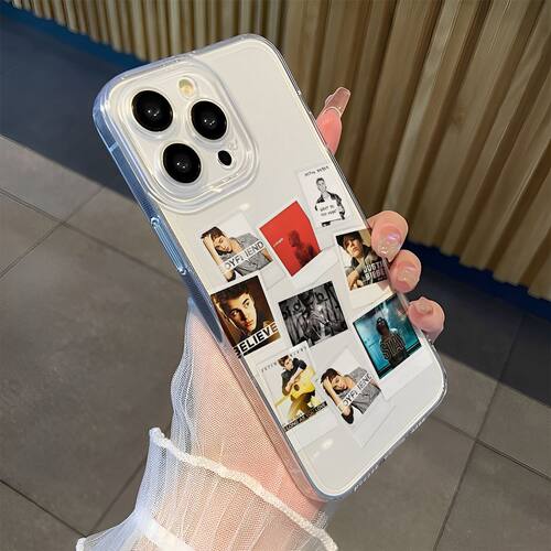 iPhone17苹果16pm小众华为MATE80透明13ProMax创意VIVOY600PRO软适用14PLUS手机壳ins风贾斯丁比伯红米NOTE15