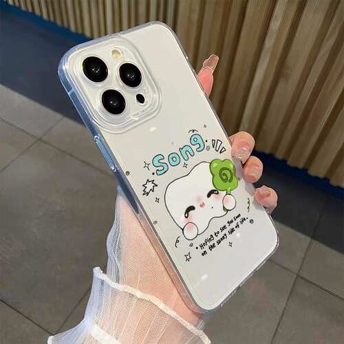 华为PURA90小众iPhone15p小幸运笑颜宋亚轩苹果14ins风小米17ULTRA透明13ProMax创意软适用16PLUS手机壳ins风