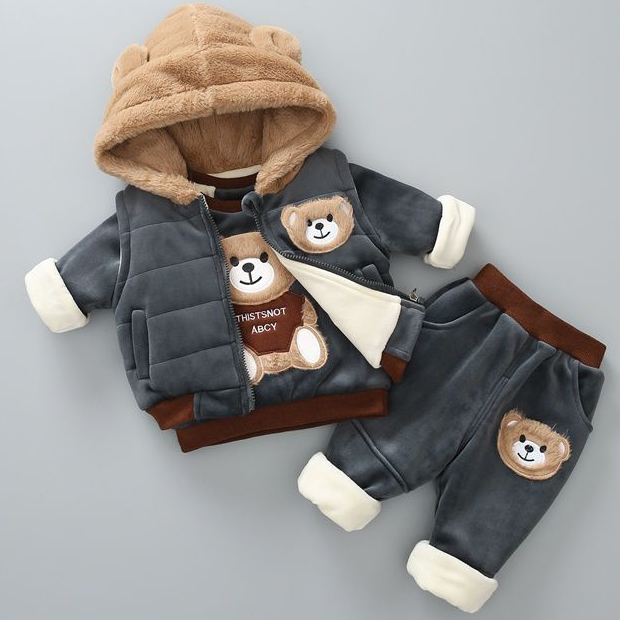 凯思龙颜三件套冬季加绒加厚