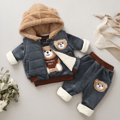 可爱帅气洋气三件套冬季A类