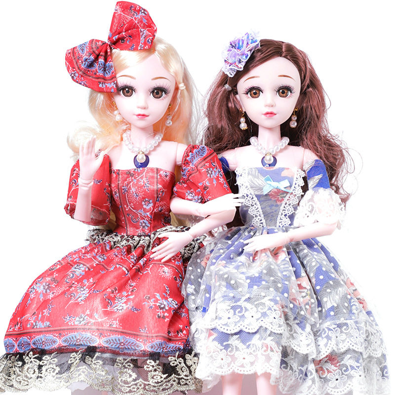 60 cm single doll set女孩公主娃娃儿童玩具