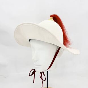 范阳笠复刻 仿卷檐毡帽 林冲帽 中国传统服饰 闯王帽 宋明服饰