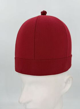 仿明制小帽 六合一统帽 中国传统服饰