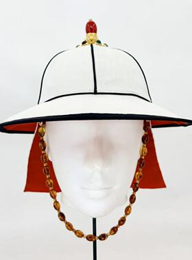 元制钹笠 复古遮阳帽 蒙古凉帽 传统服饰