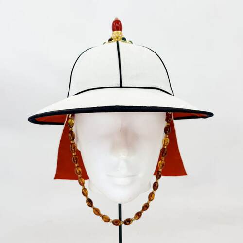元制钹笠 复古遮阳帽 蒙古凉帽 传统服饰
