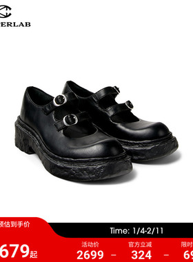 CAMPERLAB看步Vamonos玛丽珍女鞋2025秋季新款浅口单鞋小皮鞋