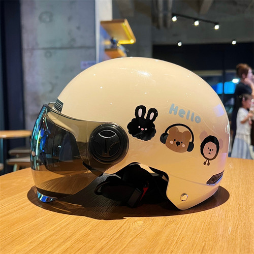 可爱三小只新国标3C认证电动车头